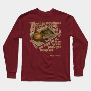 Darkplace: Sanch's Meal Suggestion Long Sleeve T-Shirt